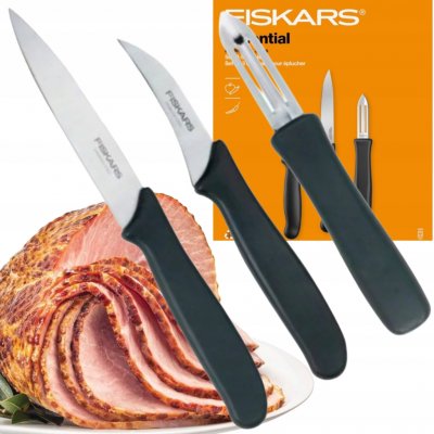 Fiskars 1065584 Essential set nožů na zeleninu 3 ks – Zboží Dáma