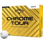 Callaway Chrome Tour Triple Track 24 bílé 12 ks – Zboží Mobilmania