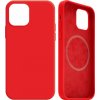 Pouzdro a kryt na mobilní telefon FIXED MagFlow s podporou MagSafe pro Apple iPhone 12 Pro Max červený FIXFLM-560-RD