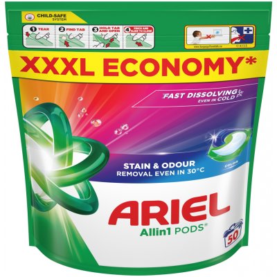Ariel Extra Clean All in1 Pods prací kapsle 50 PD – Hledejceny.cz