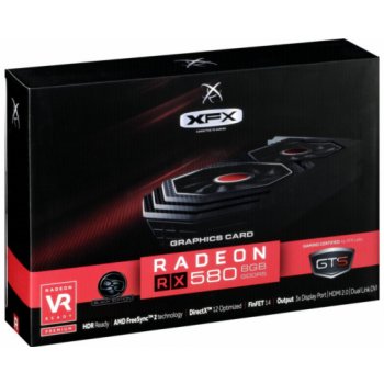 XFX Radeon RX 580 GTS Black Edition 8GB DDR5 RX-580P8DBD6
