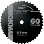 Worx orange WA5047 Kotouč na dřevo/kov 115 x 9,5 pro WU427 Worxsaw XL – Hledejceny.cz