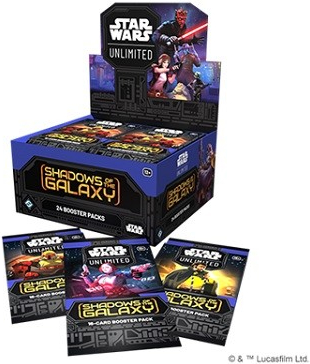Star Wars: Unlimited Shadows of the Galaxy Booster Box