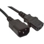 PremiumCord Prodlužovací kabel - síť 230V, IEC 320 C13 - C14, 2 m, kps2 – Zboží Mobilmania