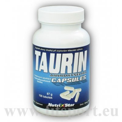 Nutristar Taurin 750 100 kapslí – Zboží Mobilmania