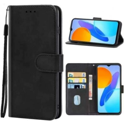 TopTechnology kožené pouzdro pro Honor X6, Honor X8 5G černé, black, tzv. knížka – Sleviste.cz