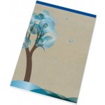 Papírny Brno Blok poznámkový šitý A4 čistý – Zboží Dáma