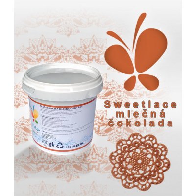 Vola Colori Sladká krajka Sweet lace AF mléčná Čokoláda 200 g