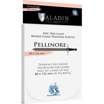 Board&Dice Obaly na karty Paladin: Pellinore 88x126mm 55 ks – Zboží Živě