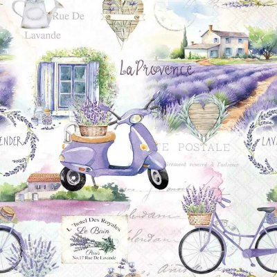 Ambiente Europe BV Ubrousek 33x33cm La Provence – Sleviste.cz