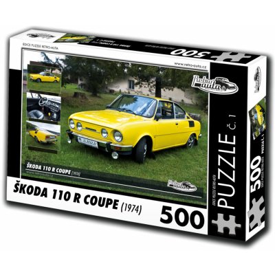 Retro-Auta Škoda 110 R Coupe 1974 500 dílků – Zboží Mobilmania