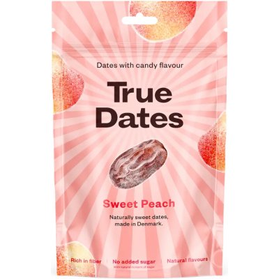 True Dates Datle s příchutí Broskve 100 g – Zboží Dáma