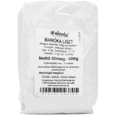 Paleolit Manioková mouka 300 g – Sleviste.cz