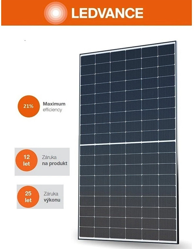 Ledvance Fotovoltaický panel 410Wp černý rám