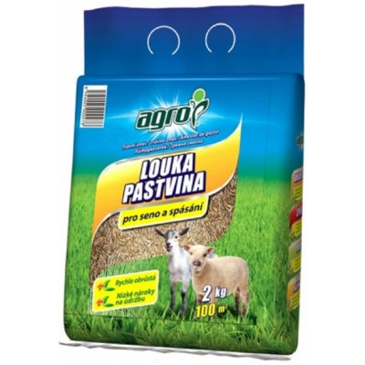 Travní směs louka, pastvina - semena Agro - směs - 2 kg – Zbozi.Blesk.cz