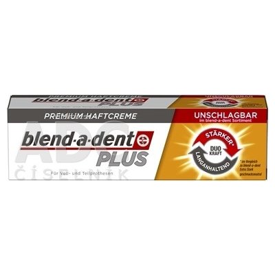 blend-a-dent PLUS DUO Power NEUTRAL premium fixační dentální krém 40 g – Zboží Mobilmania