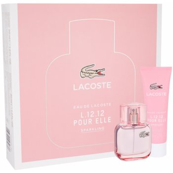 Lacoste Eau De Lacoste L.12.12 Pour Elle Sparkling EDT 30 ml + sprchový gel 50 ml dárková sada