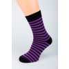 Gapo dámské termo ponožky PRUH 1. 2. Fialová