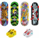 Mattel Hot Wheels Skate Tony Hawk Fingerboard a Removable Skate Shoes Multipack – Zboží Dáma