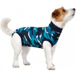 Suitical Dog BLUE CAMO Obleček ochranný – Zboží Dáma