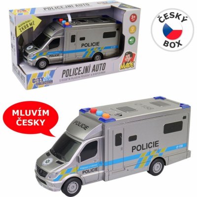 MaDe Auto policejní 19,5 cm se světlem a zvuky – Zbozi.Blesk.cz