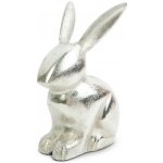 Velikonoční dekorace hliníkový zajíc 16 × 10 cm – Hledejceny.cz