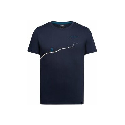 La Sportiva Trail T-Shirt Men Night Sky/Chalk modrá – Zboží Mobilmania