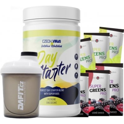 AKCE Czech Virus Day Starter 750 g + ZDARMA Šejkr Dafit 300 ml + 6x vzorek – Zbozi.Blesk.cz