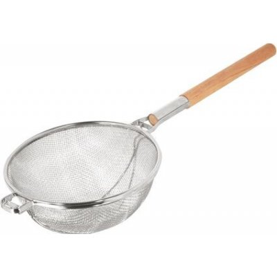 Paderno Cedník dvojité síto (Ø350, d=440 mm) dřevo – Zboží Mobilmania