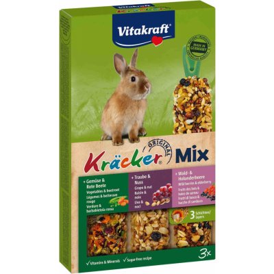 VITAKRAFT Rodent Rabbit Kräcker Trio mix