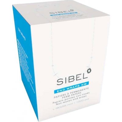 Sibel Permanent Papers Non-Woven End Wraps 80 x 55 mm 1000 ks – Zboží Mobilmania