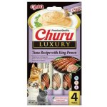 Churu Cat Luxury Tuna Recipe with King Prawn 4 x 14 g – Zboží Mobilmania
