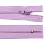Spirálový zip no.3 nerozepínací 25cm - více barev color: 566 lila fialová – Hledejceny.cz