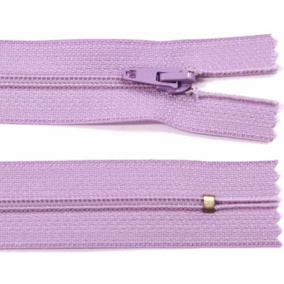 Spirálový zip no.3 nerozepínací 25cm - více barev color: 566 lila fialová – Hledejceny.cz