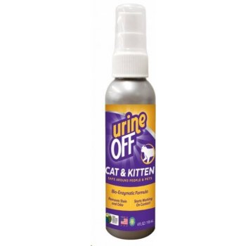 Urine Off odstraňovač zápachu moči kočka cestovní balení 118ml
