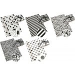 Balicí papír Neutral Black & White 70g/m² 200x70 cm mix – Hledejceny.cz