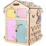 BusyKids Activity board domeček natura pastel – Hledejceny.cz