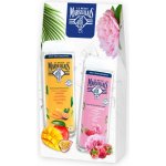 Le Petit Marseillais Mango BIO & Passion Fruit jemný sprchový gel 400 ml + Le Petit Marseillais Raspberry BIO & Peony krémový sprchový gel 400 ml kosmetická sada dárková sada – Hledejceny.cz