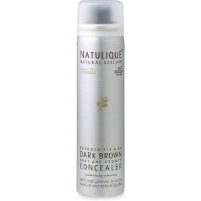 Natulique Dark Brown Root Concealer tmavý sprej na odrosty 75 ml
