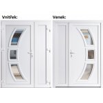 Soft Celia Panel Plný Bílá/bílá 200 cm – Hledejceny.cz