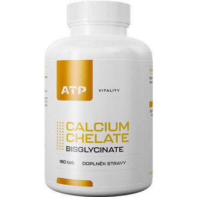 ATP Vitality Calcium Chelate Bisglycinate 180 tobolek – Hledejceny.cz