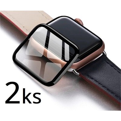 AW 2ks 3D ochranné sklo na Apple Watch Velikost sklíčka: 45mm IR-AWFOSKL13