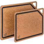G21 Prkénko krájecí EcoCut z přírodní celulózy - sada 2 ks, hnědé – Sleviste.cz
