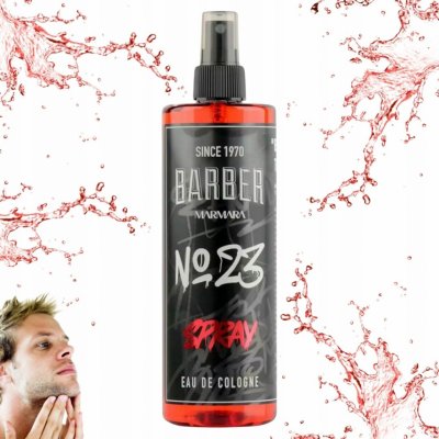 Marmara Barber Eau De Cologne No 23 voda po holení ve spreji 400 ml – Sleviste.cz