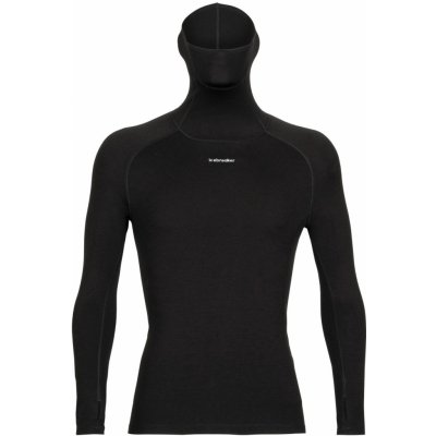 Icebreaker Mens Merino LS Roll Neck black – Zboží Mobilmania