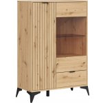 BRW Lamea S632-REG1D1W1S Dub Artisan – Hledejceny.cz