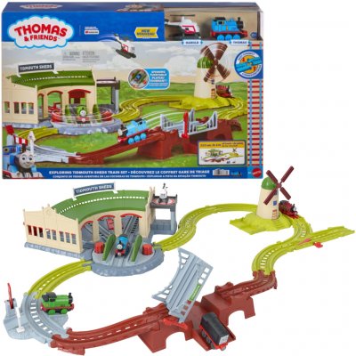 Hrací set Mašinka Tomáš Exploring Tidmouth Sheds – Zboží Dáma