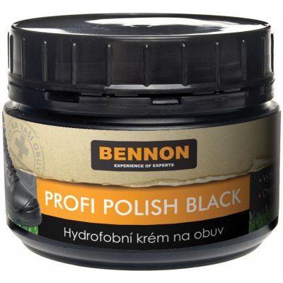 Bennon profi polish BLACK OP5000 Hydrofobní krém na obuv 250 g – Zbozi.Blesk.cz