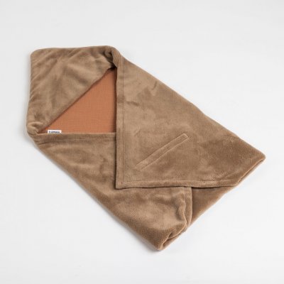 Tulimese Zavinovací celoroční deka karamelová – Zboží Mobilmania