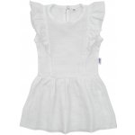 Kojenecké mušelínové šaty New Baby Summer Nature Collection bílé – Zboží Mobilmania
